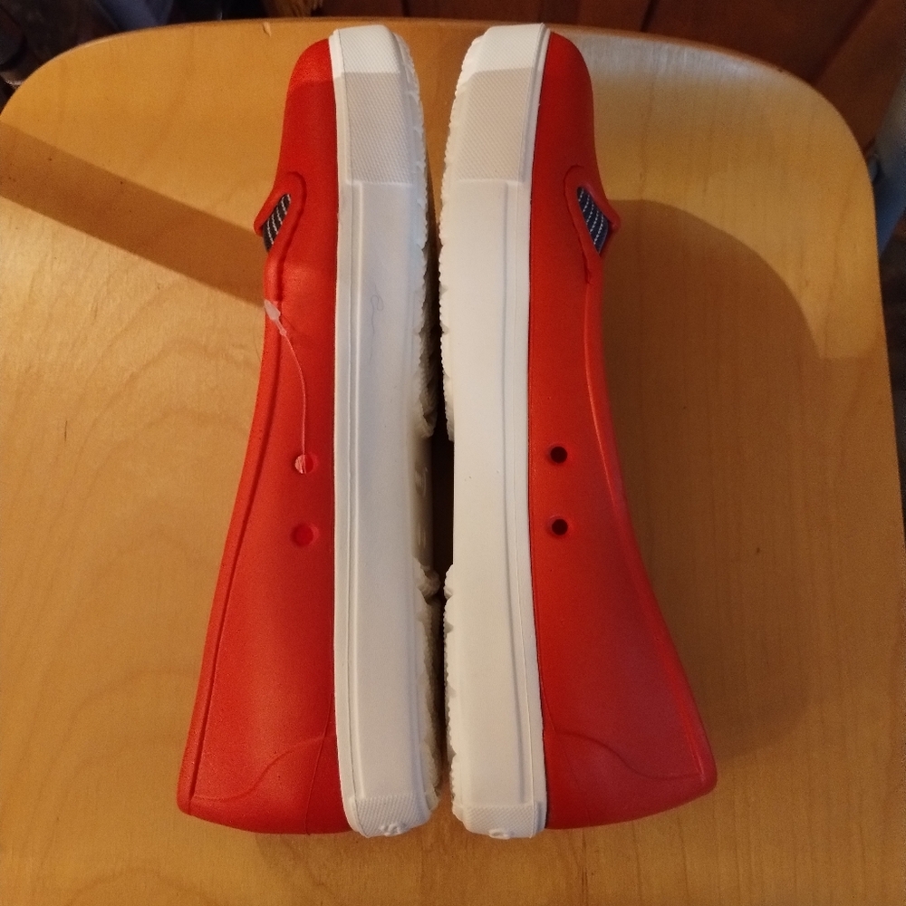Crocs NWOT red Citilane slip-on ballet flats - Picture 5 of 9